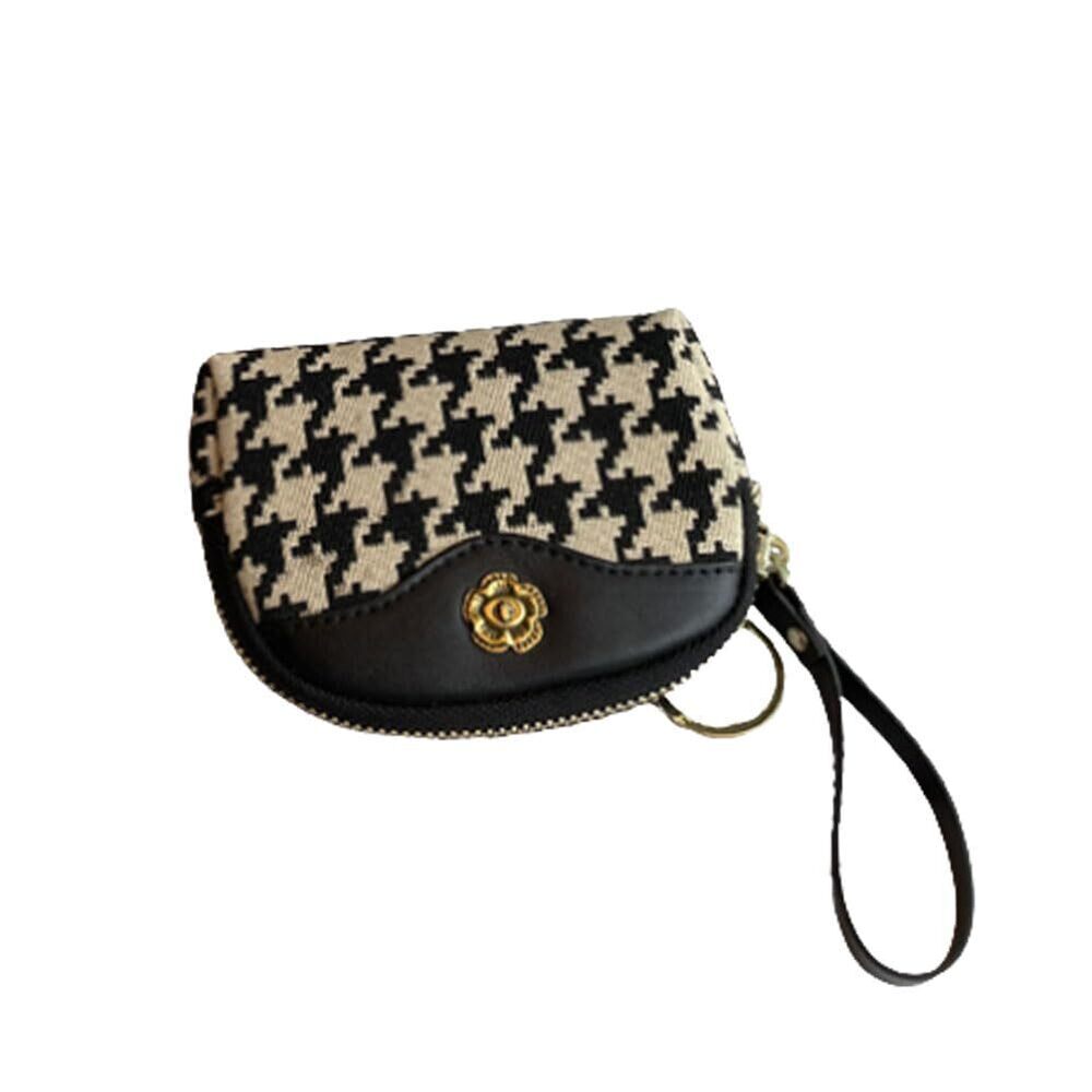 4892 1 Pcs Striped Wallet Credit Card Wallet Zipper Wallet for Girls Around